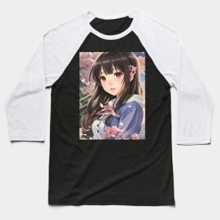 Enchanting Japanese Beauty VII Baseball T-Shirt